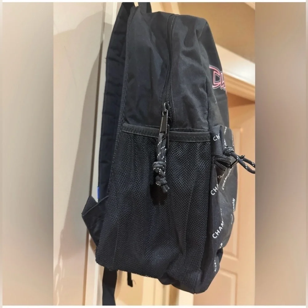 Champion Logo Ascend Backpack Black & Red 15